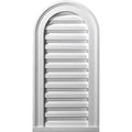 16 inchw x 34 inchh Cathedral Urethane Gable Vent Louver Z475