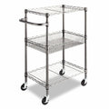 3-Tier Wire Rolling Cart A8689