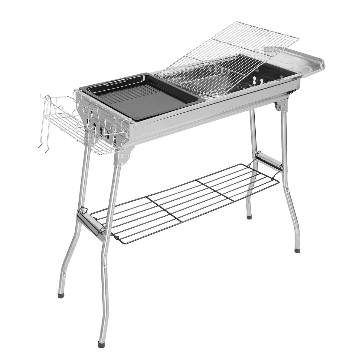 39'' Stainless Steel Charcoal Grill B74414