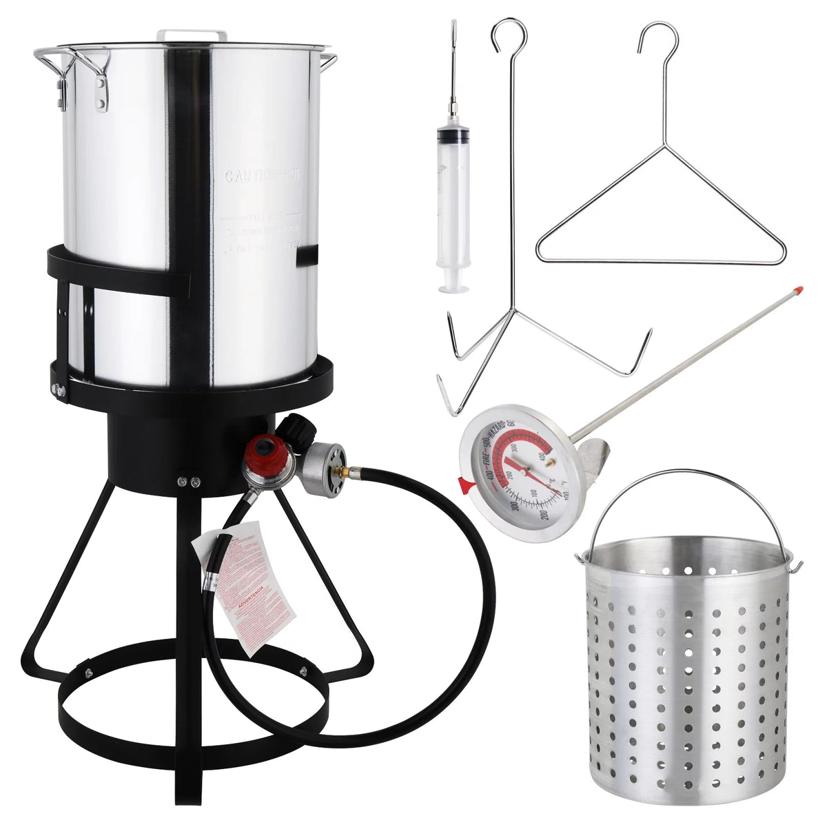 30qt Aluminum Propane Outdoor Fryer S42415