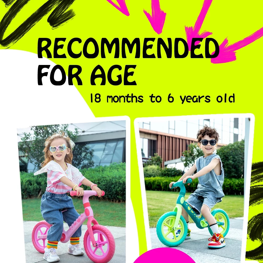 Blue No Pedal Kids Balance Bike P8987
