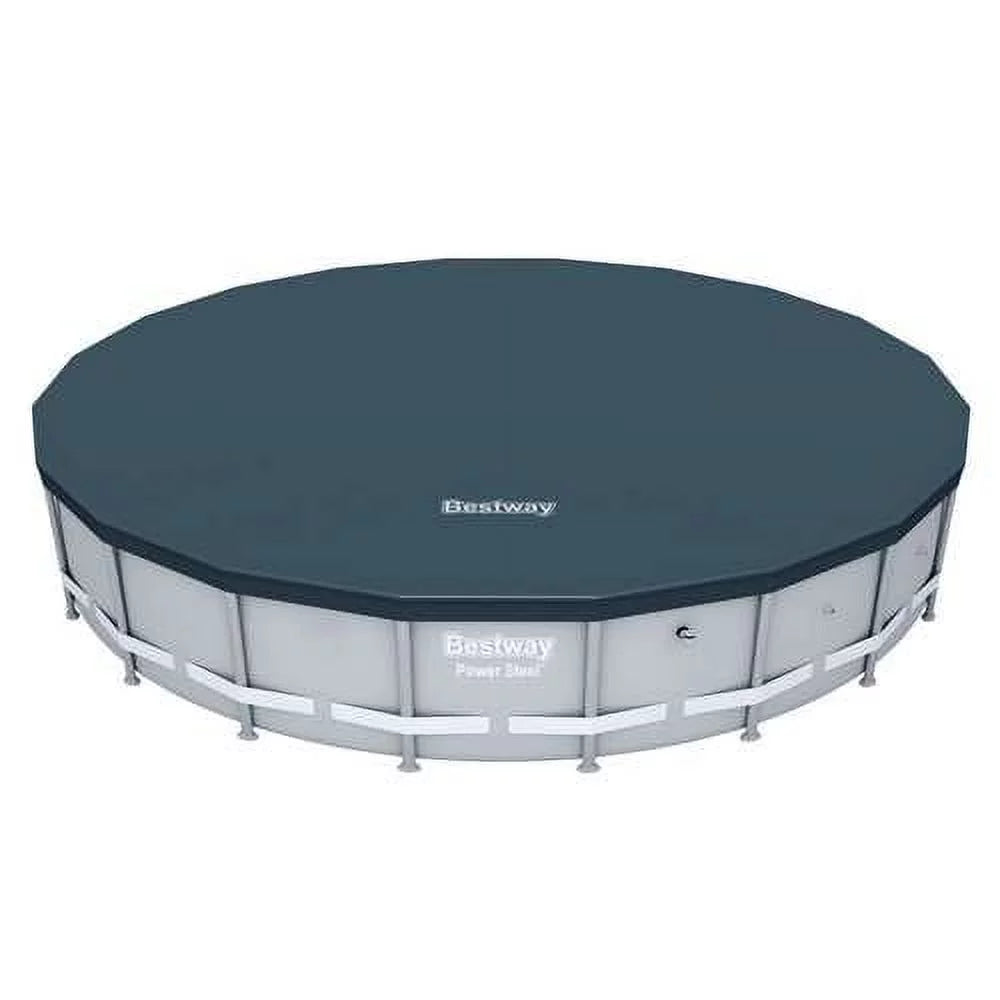 Round PVC 10 Foot Pool Cover 2 Pack G250596
