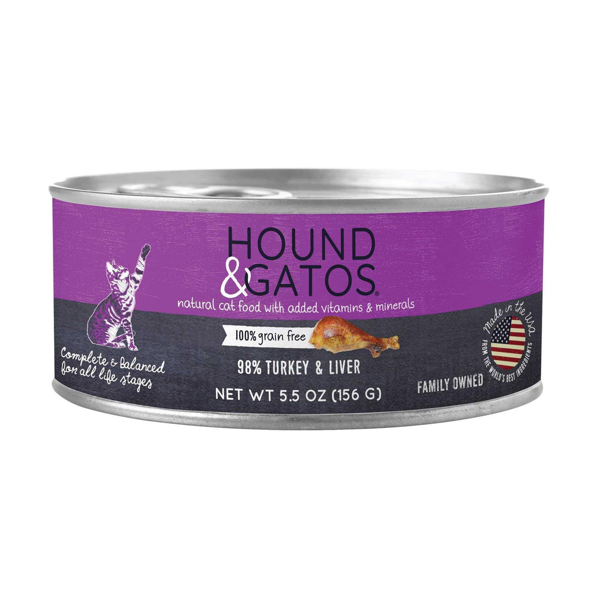 Canned Cat Food 5.5oz Liver L428
