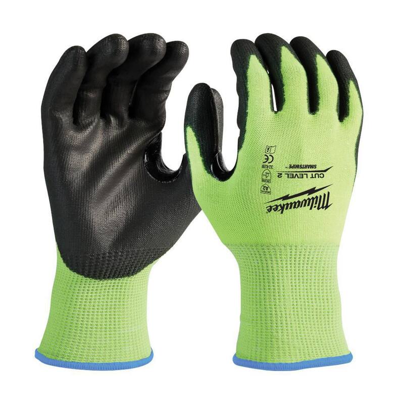 X-Large High Visibility Cut Resistant Work Gloves 3-Pack H275