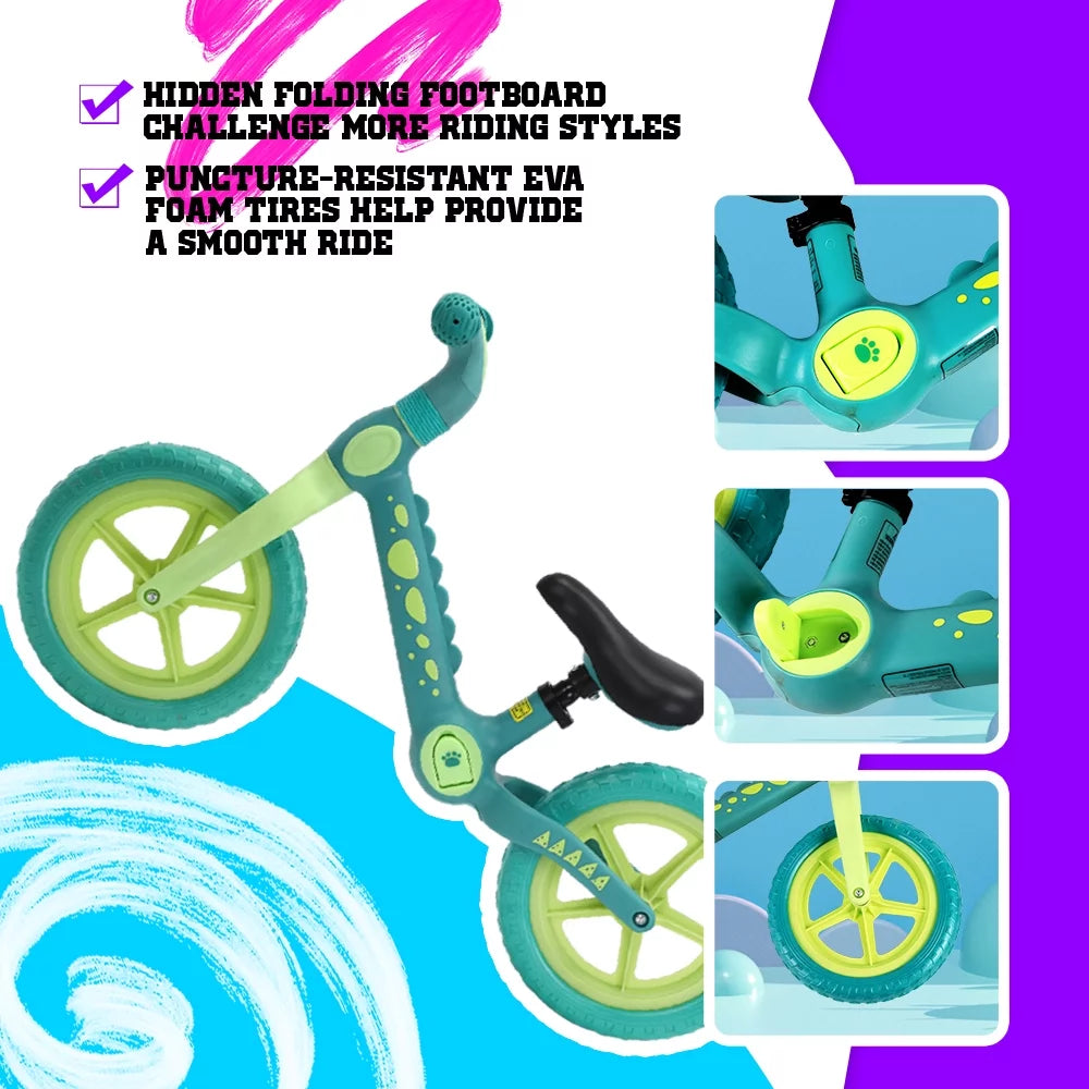 Blue No Pedal Kids Balance Bike P8987