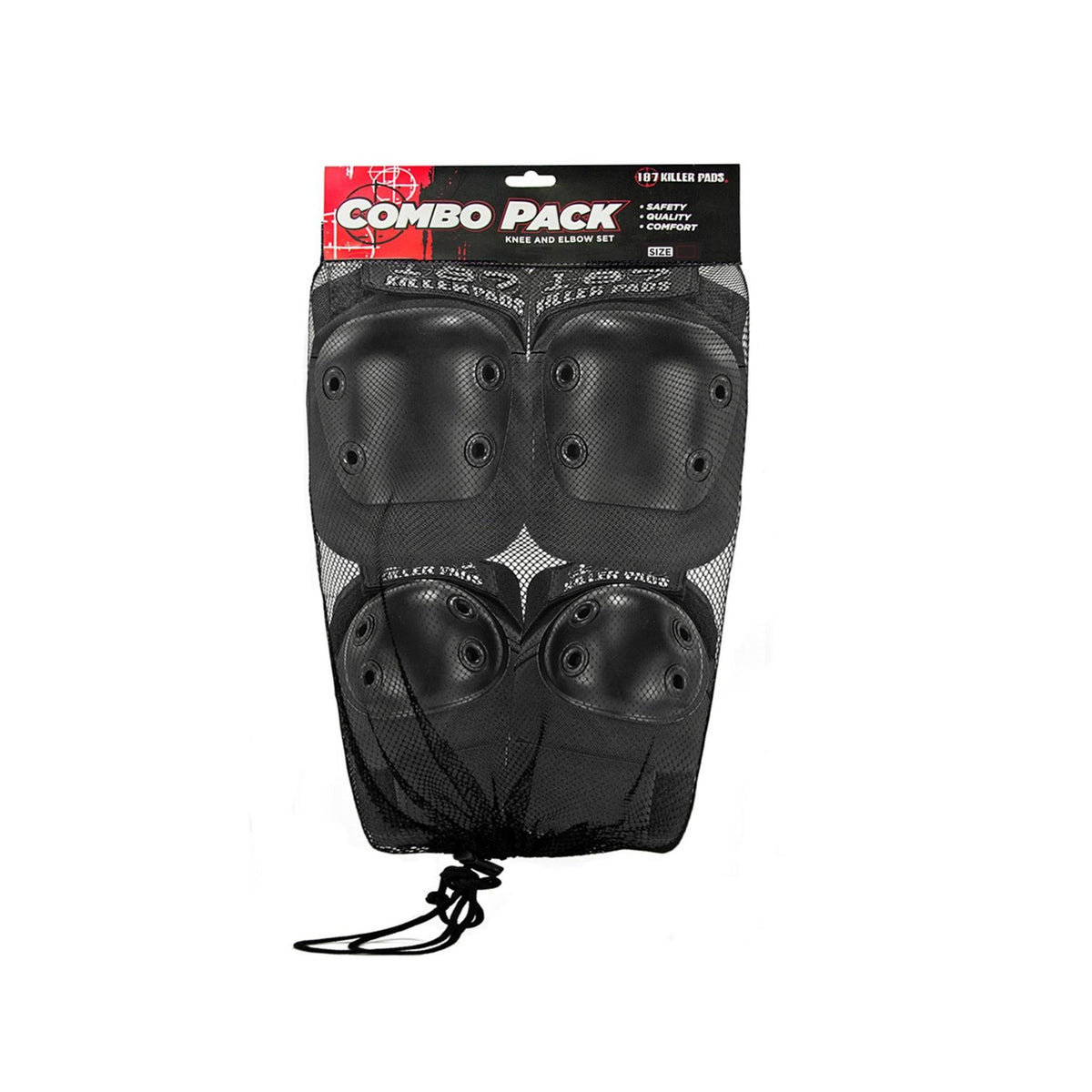 187 Combo Pack Pads Black R530311