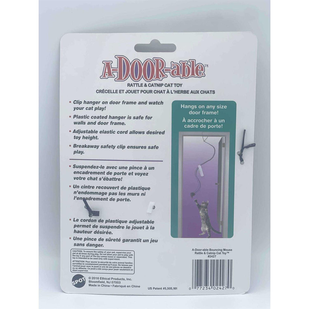 Bouncing Mouse Cat Toy A87359