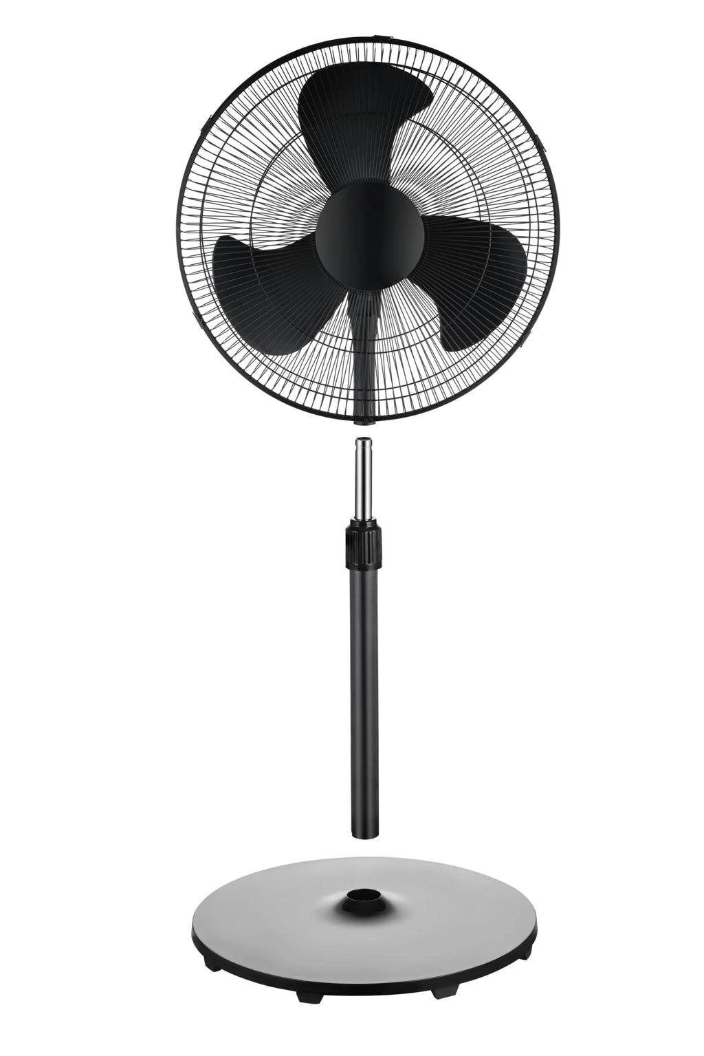3-Speed Oscillating Pedestal Fan with Tilt Adjustable Head, Black J784182