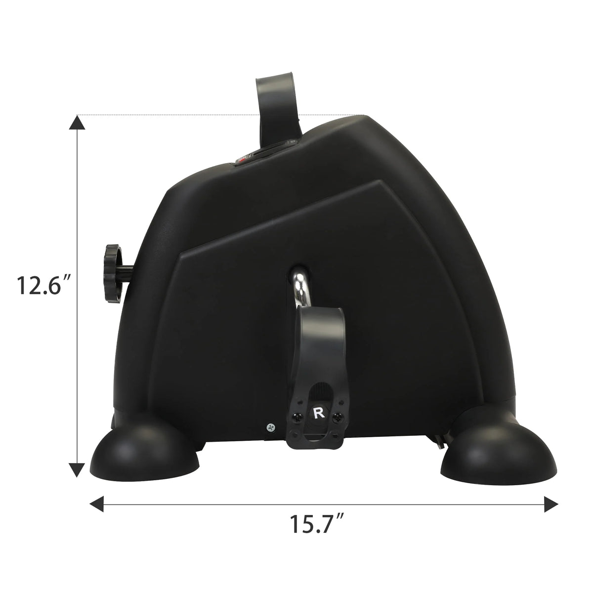 Mini Under Desk Pedal Exercise Bike with LCD Display, Black D76279