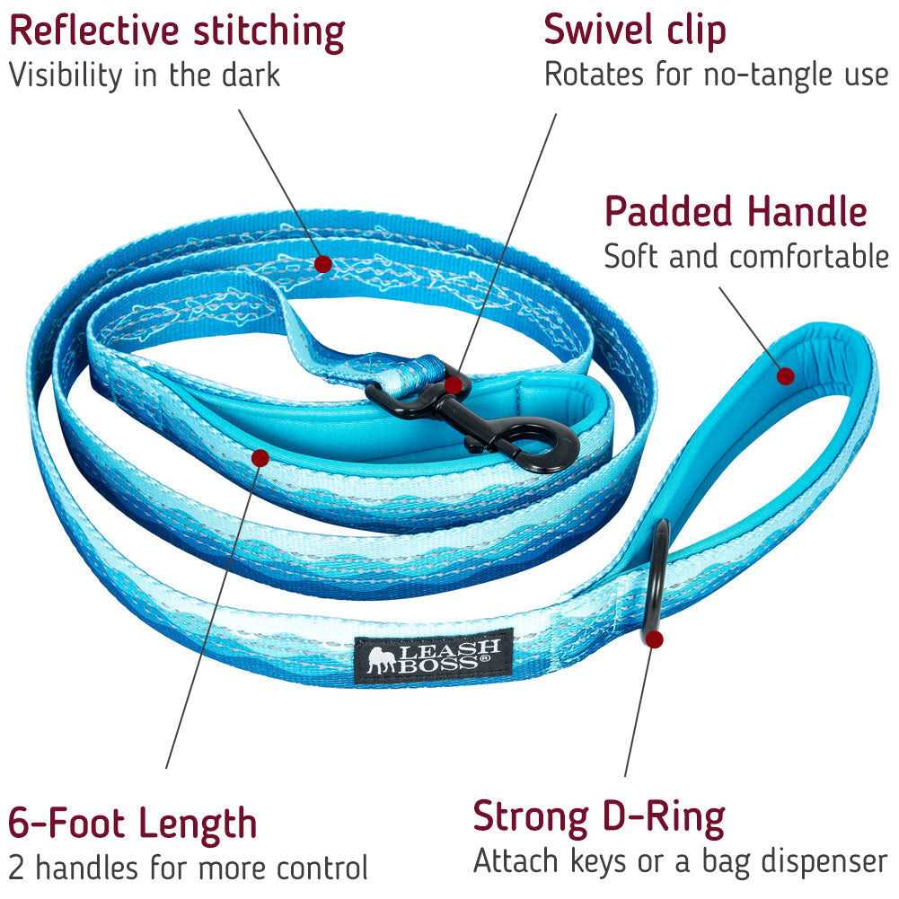 6ft Dog Leash Padded Handle U75811