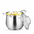 Stainless-Steel High Pot with Glass Lid 24cm R43702