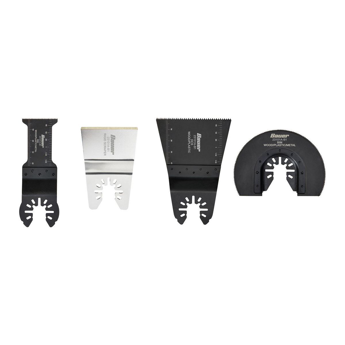 Oscillating Multi-Tool Blade Set, 4-Piece O379