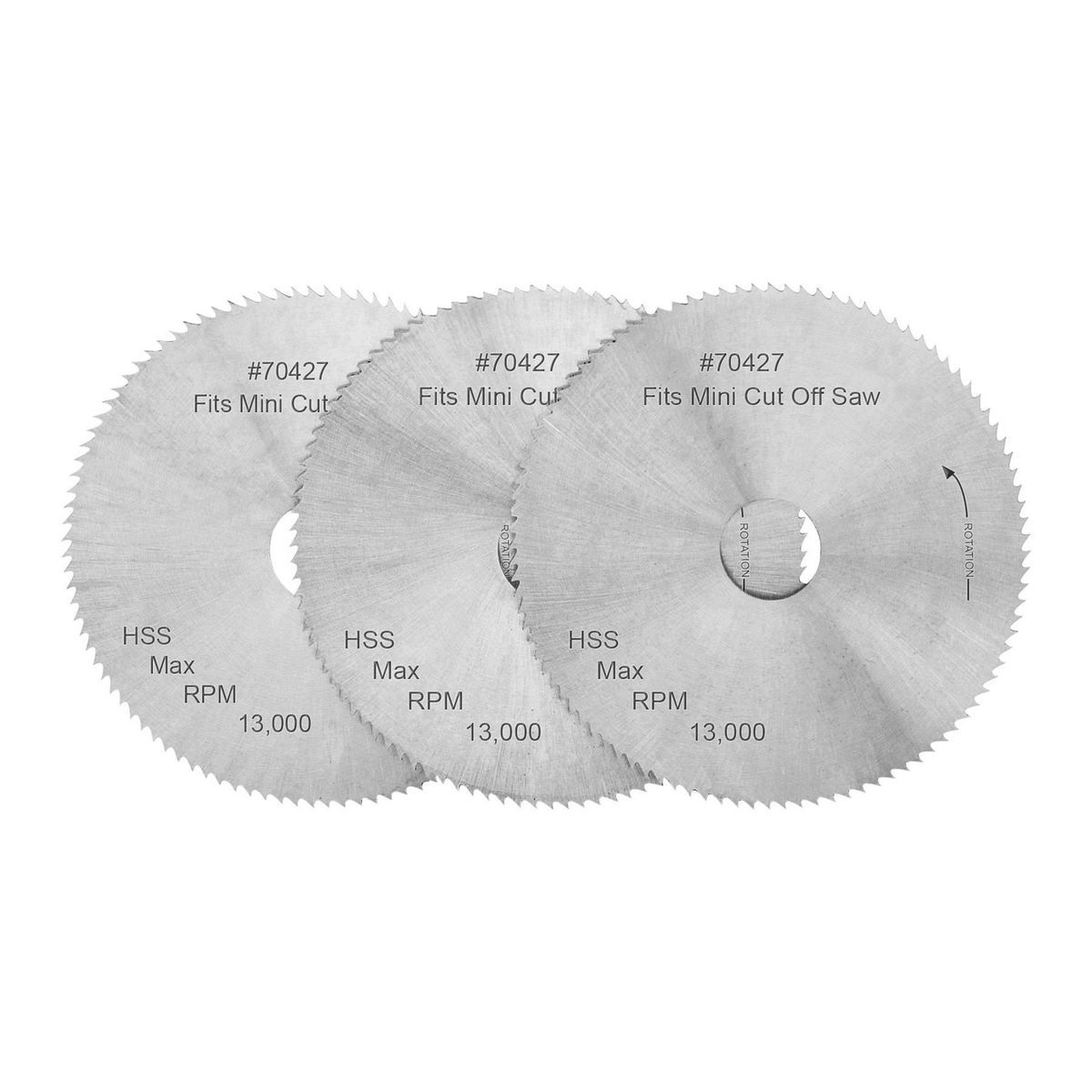 2 in. 100T Mini Circular Saw Blade 3-Pack D30792