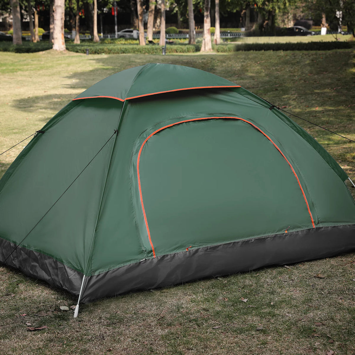 Pop Up Camping Tent with Rain Fly and Carry Bag L2638