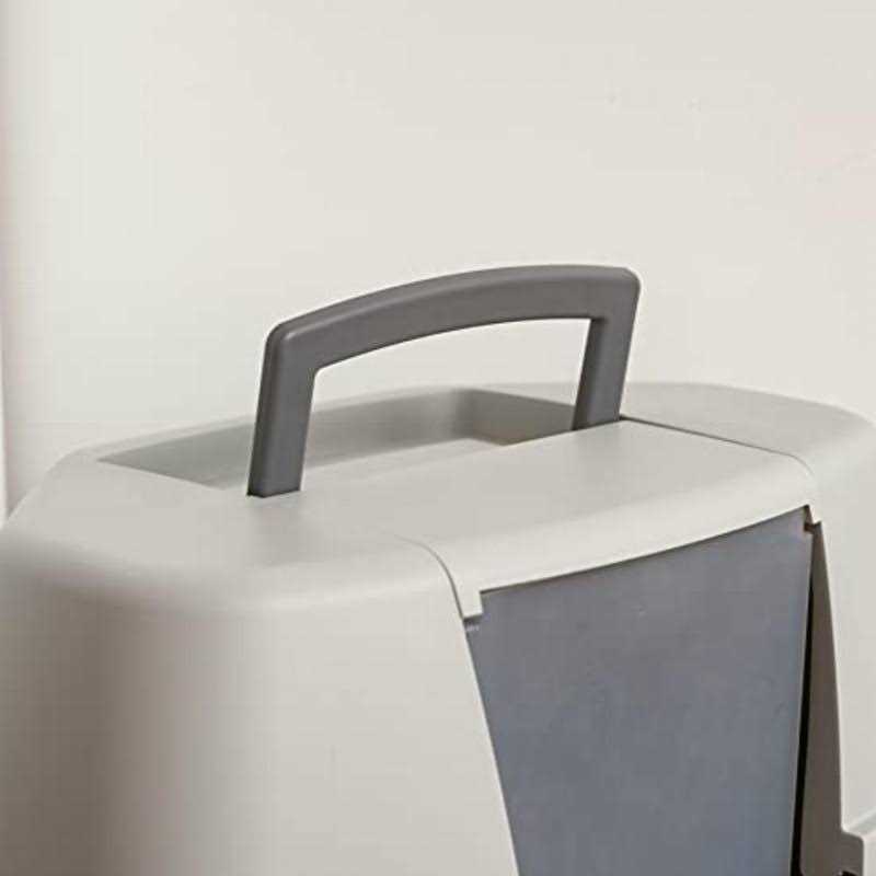 Hooded Cat Litter Box with Scoop V482837