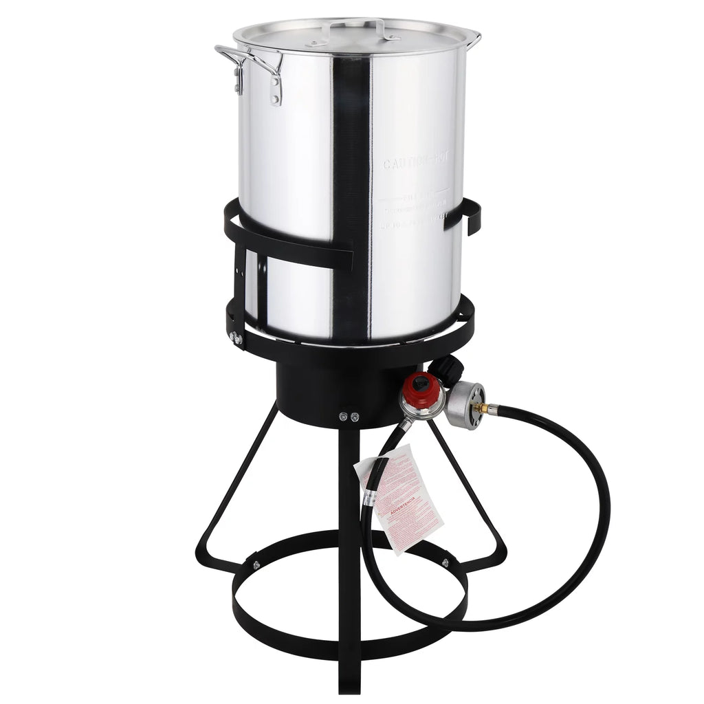 30qt Aluminum Propane Outdoor Fryer S42415