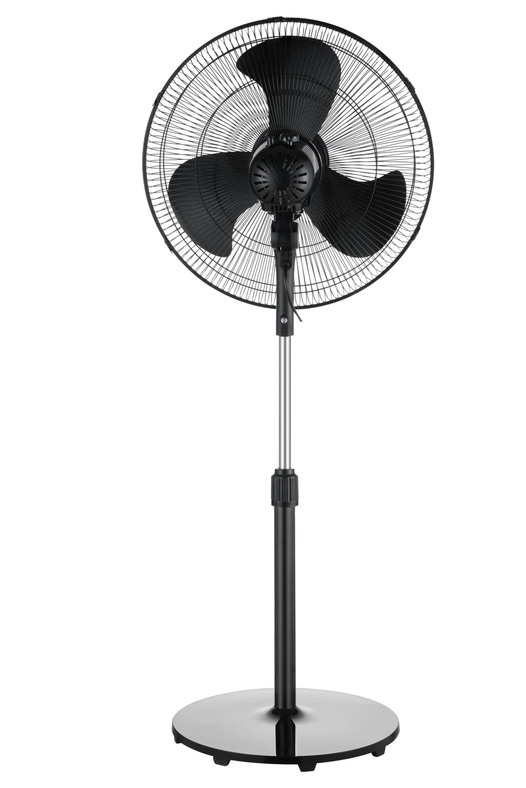 3-Speed Oscillating Pedestal Fan with Tilt Adjustable Head, Black J784182