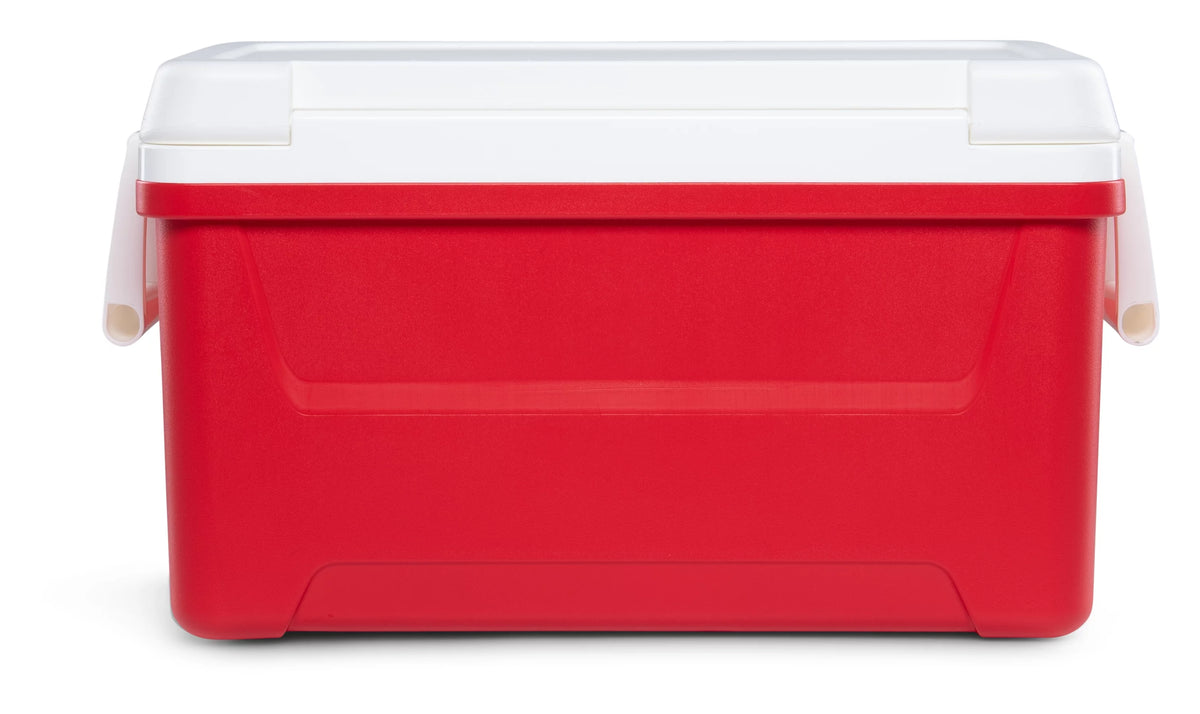 48 QT Red Ice Chest Cooler K3020