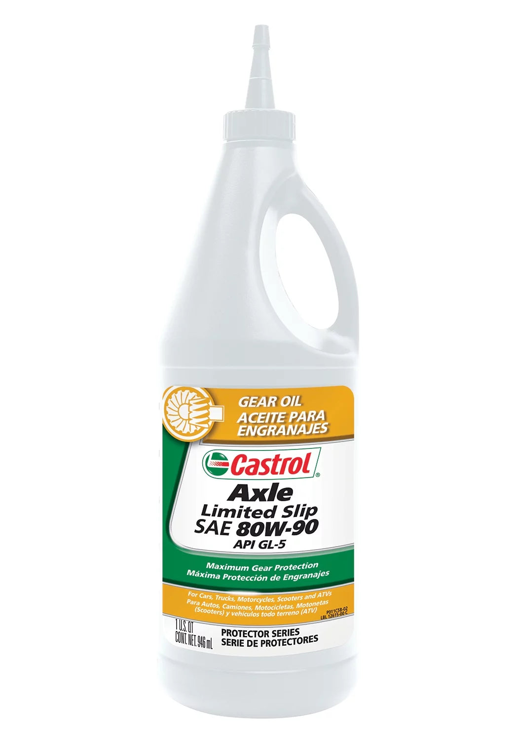 80W-90 Gear Oil, 1 Quart E7073