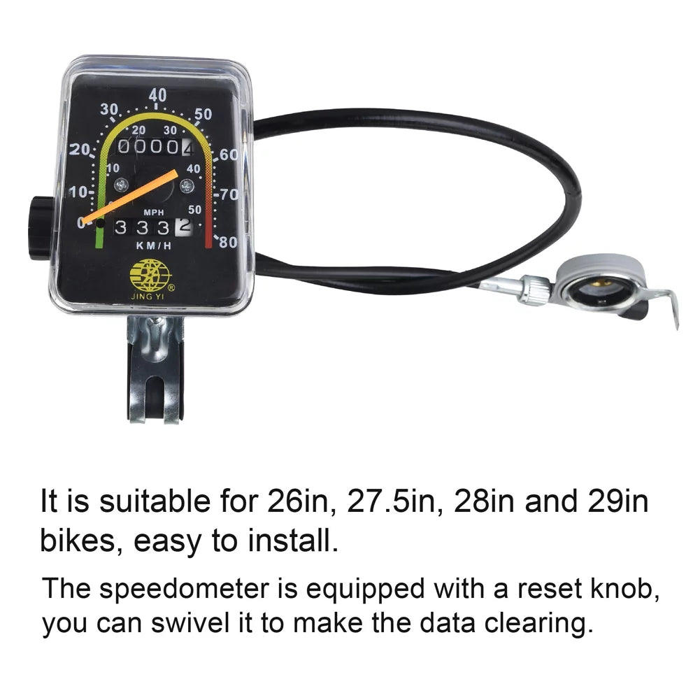 28 Inch Bike Computer Waterproof Mechanical Y4680