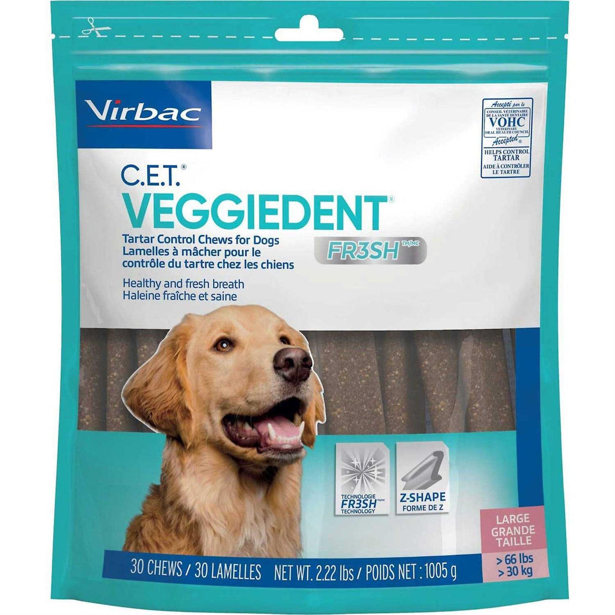 VeggieDent Tartar Control Chews for Dogs V269