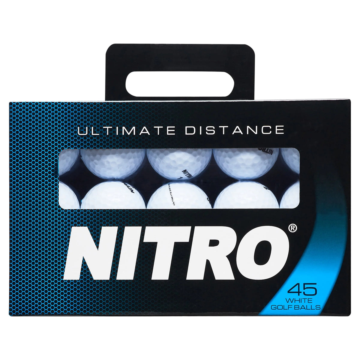 White 45 Pack Golf Balls W3586