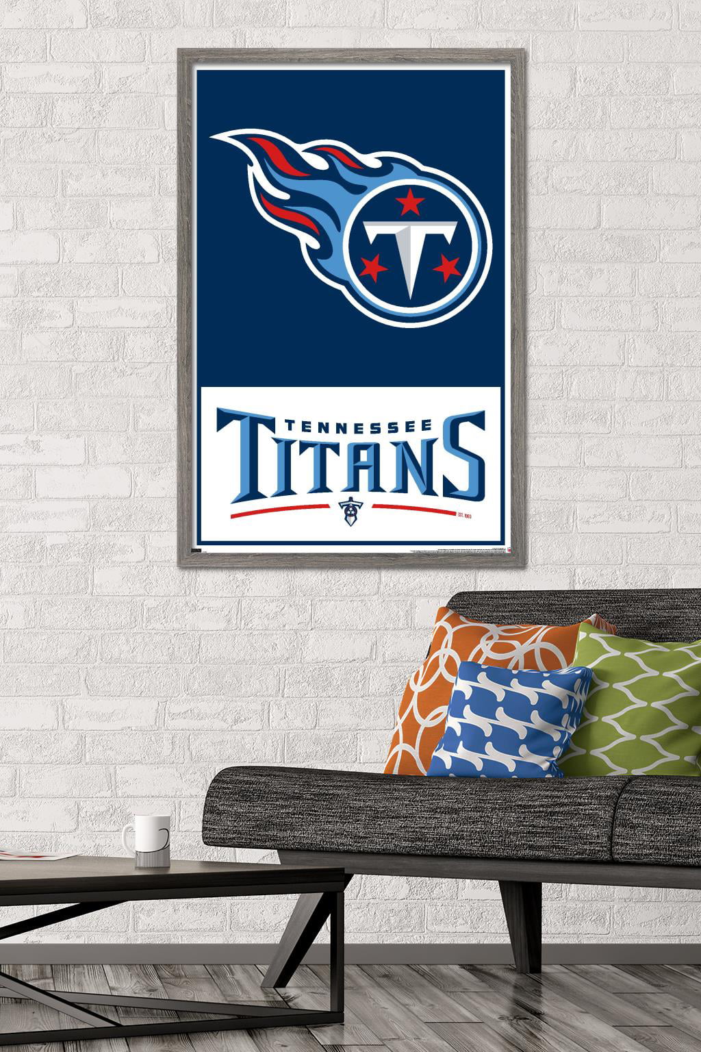 Tennessee Titans Wall Poster 22.375 x 34 E8626