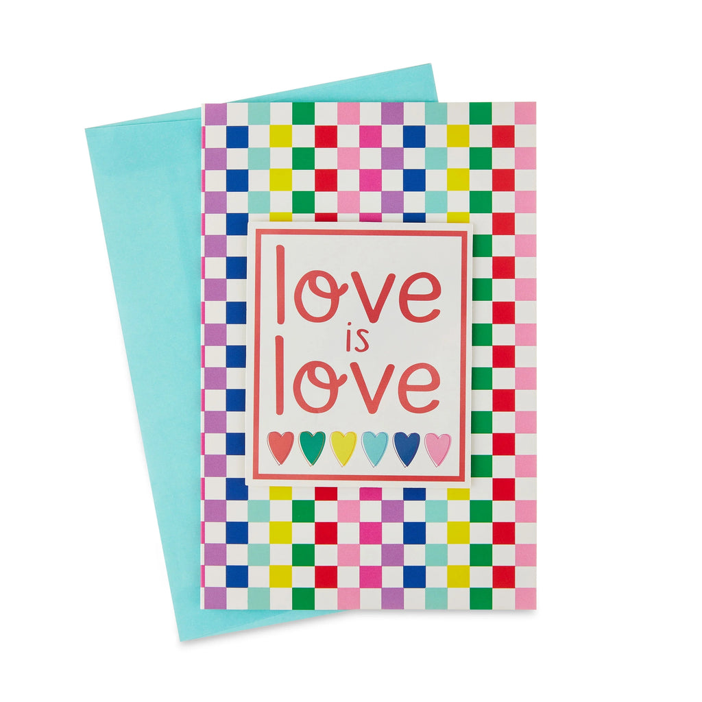 Valentine's Day Greeting Card, Multi-Color, 1 Count E258228