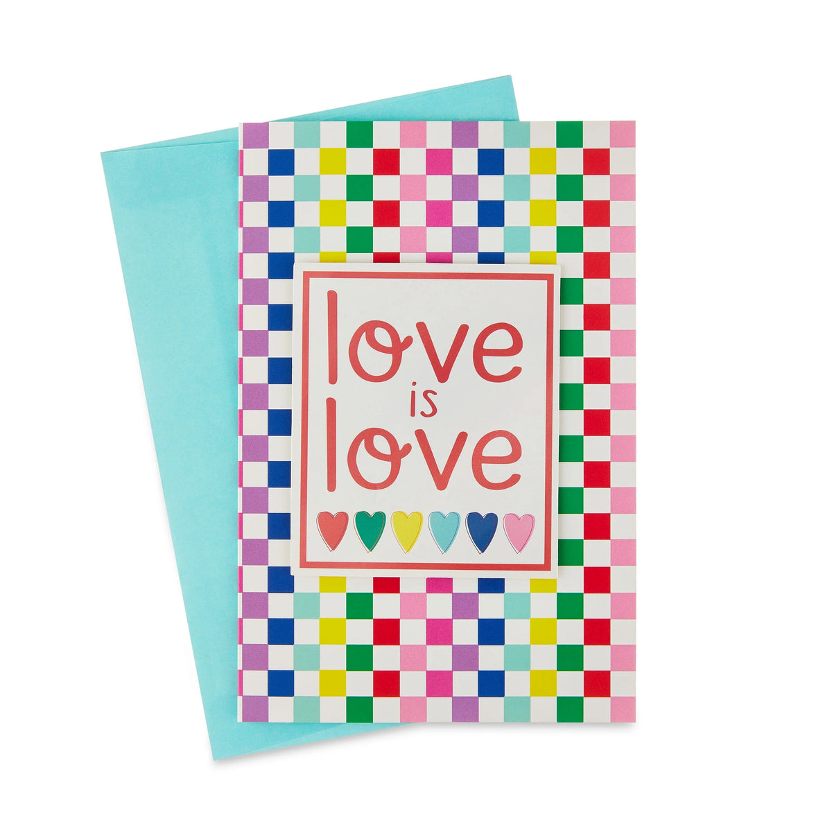 Valentine's Day Greeting Card, Multi-Color, 1 Count E258228
