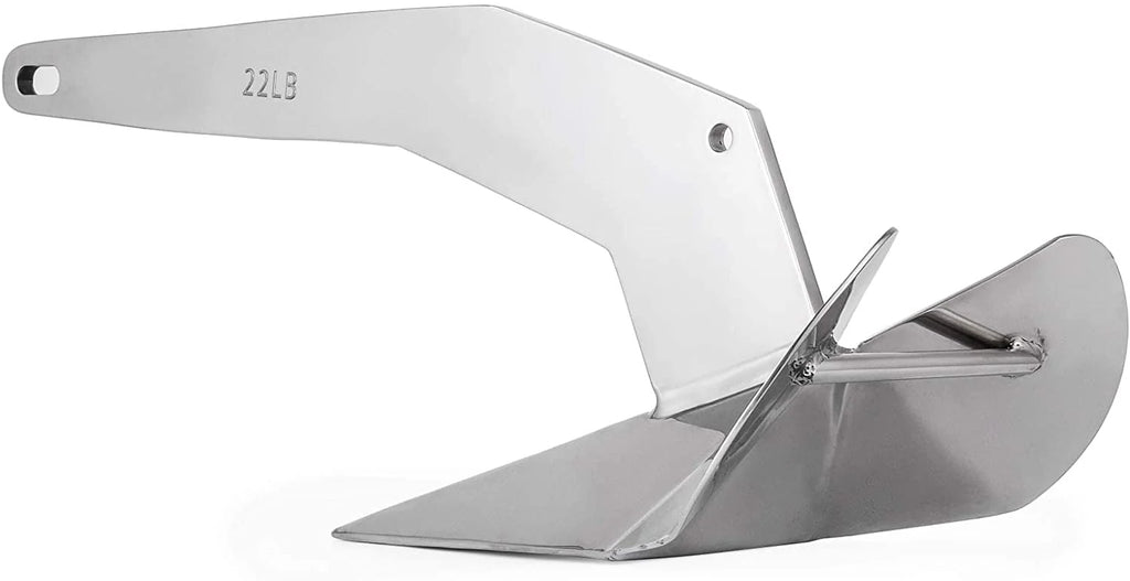 14 lbs Stainless Steel Delta Style Boat Anchor U344920