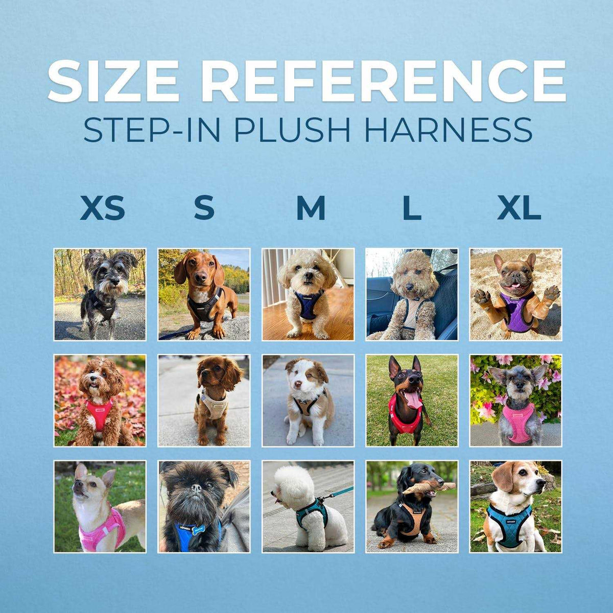 Step-In Plush Dog Harness P14883