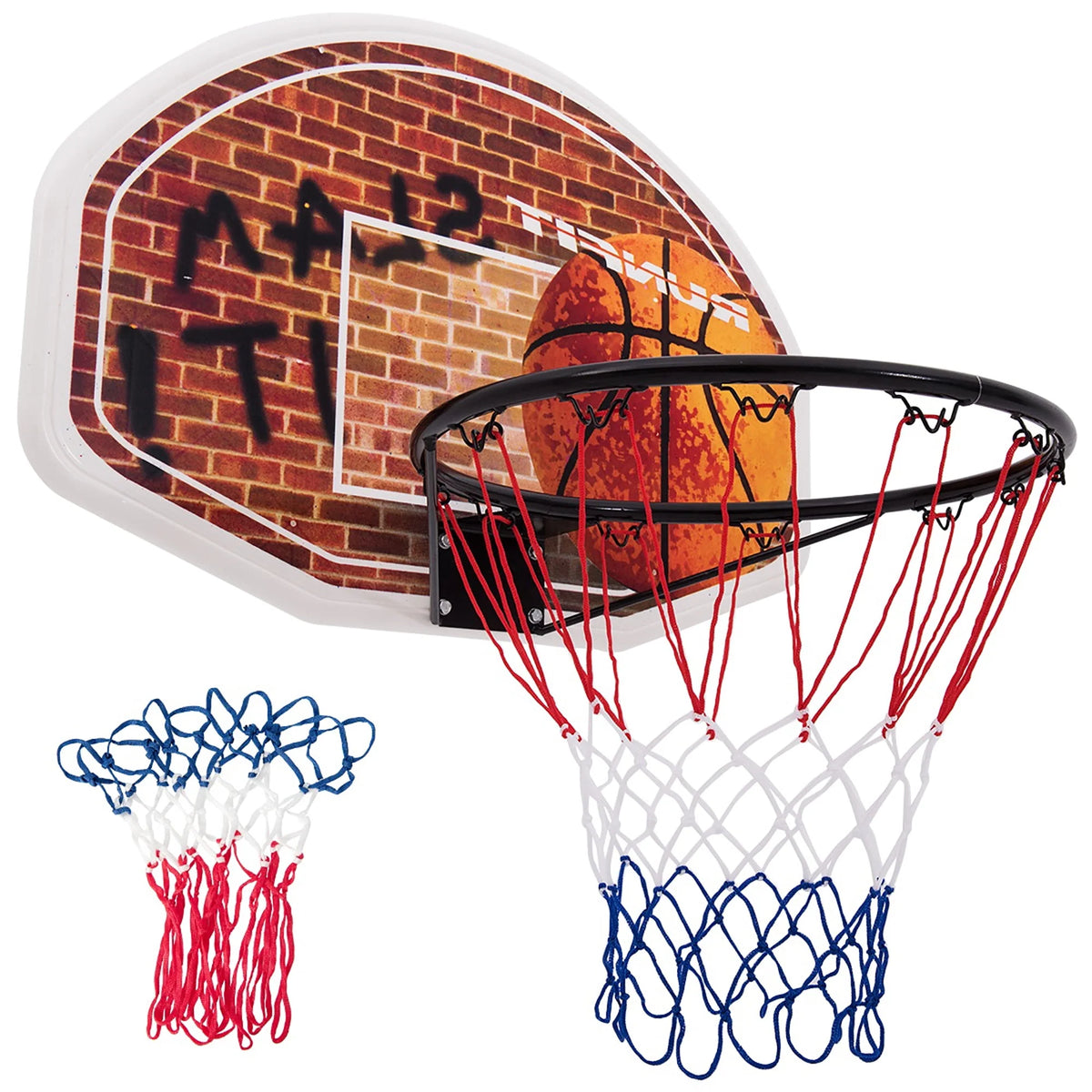 Wall Mounted Basketball Hoop and Rim M9199