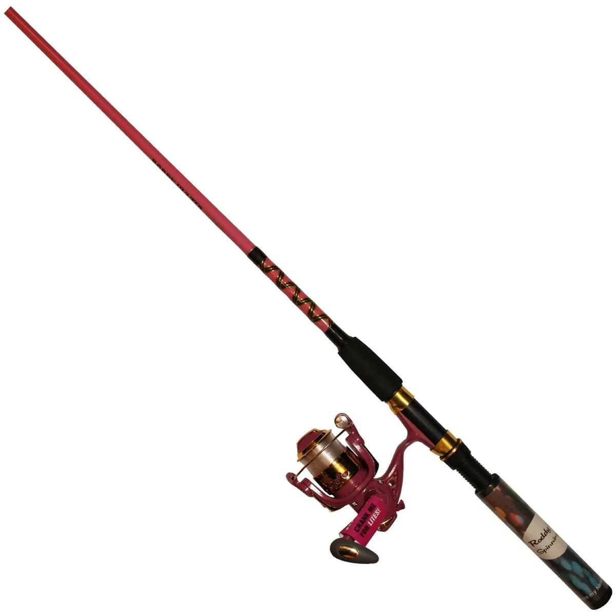 6 Ft. 6 In. 2 Piece Medium Light Pink Fishing Combo Z14796