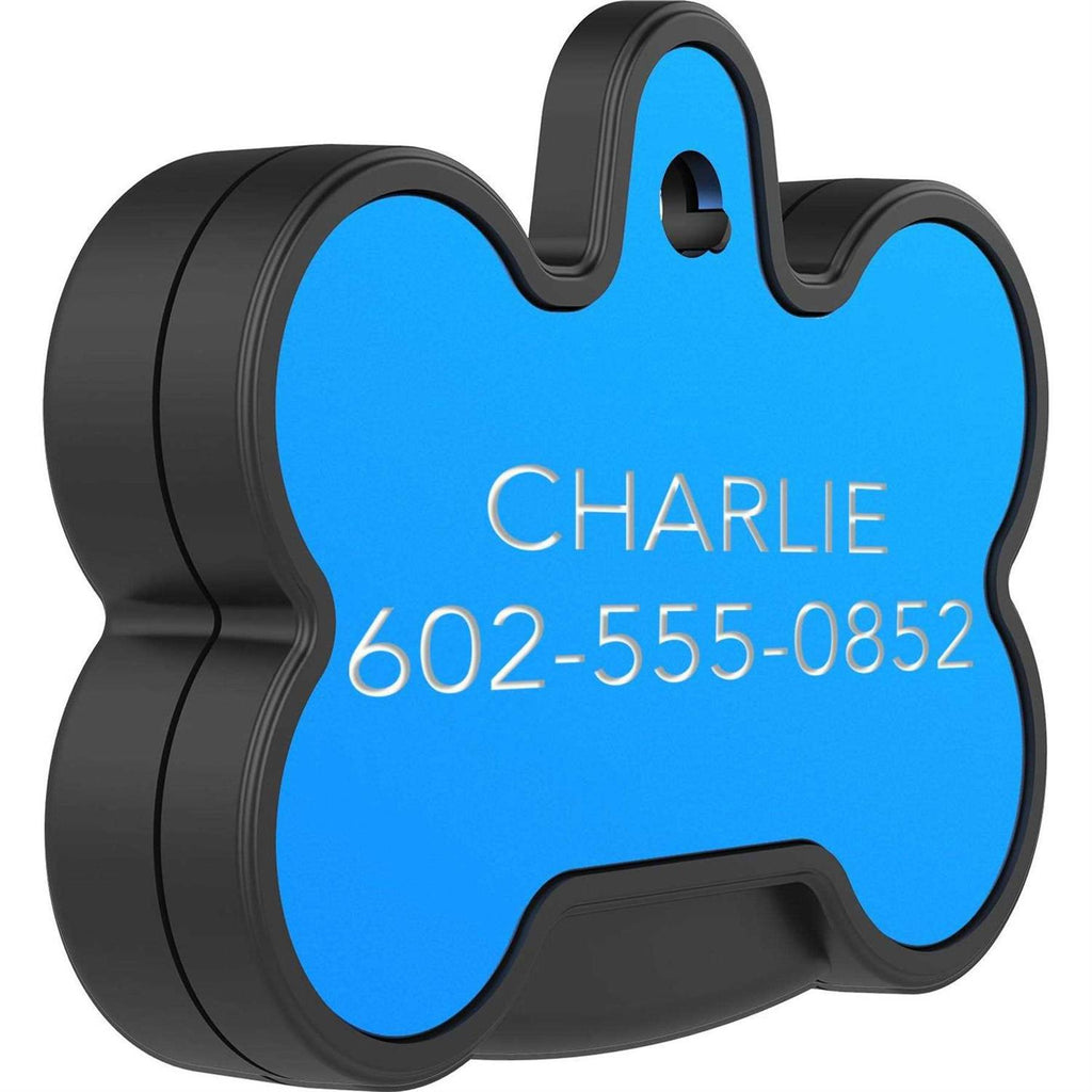 Smart Tag Dog Bone Personalized ID and Tracker N45013