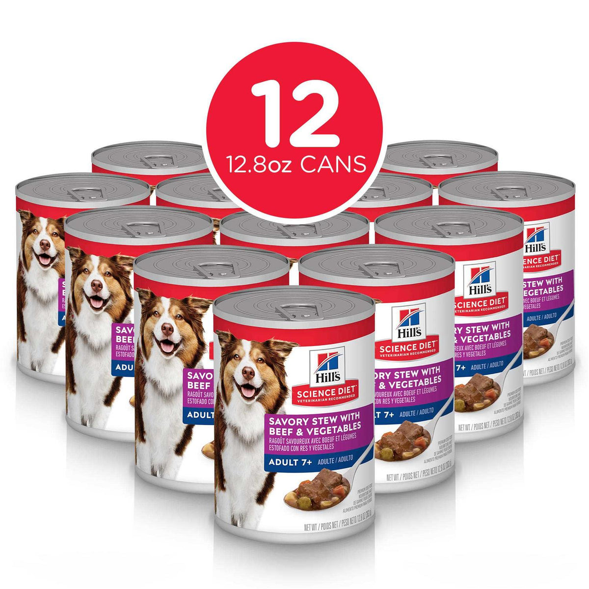 Beef Dog Food 12.8-oz Case of 12 P56853