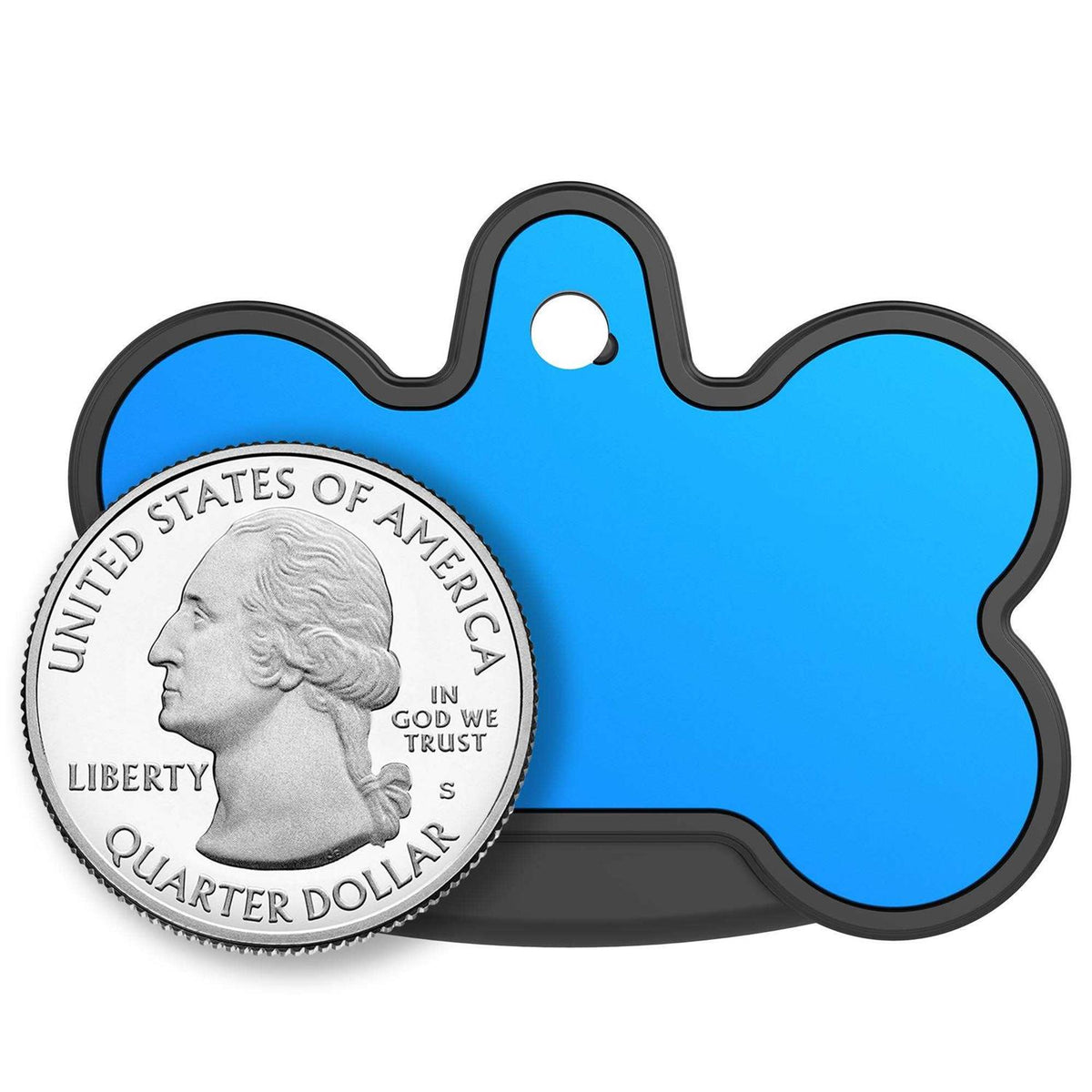 Smart Tag Dog Bone Personalized ID and Tracker N45013