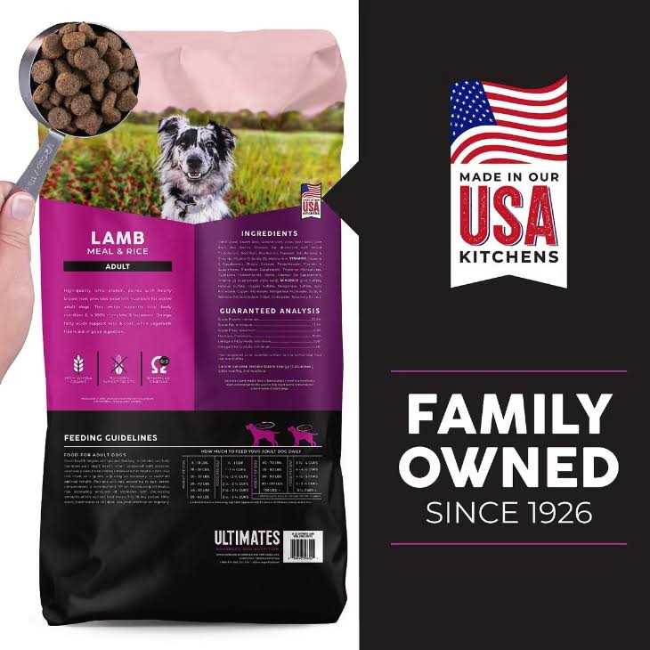 Lamb Meal & Rice Dry Dog Food Y59123