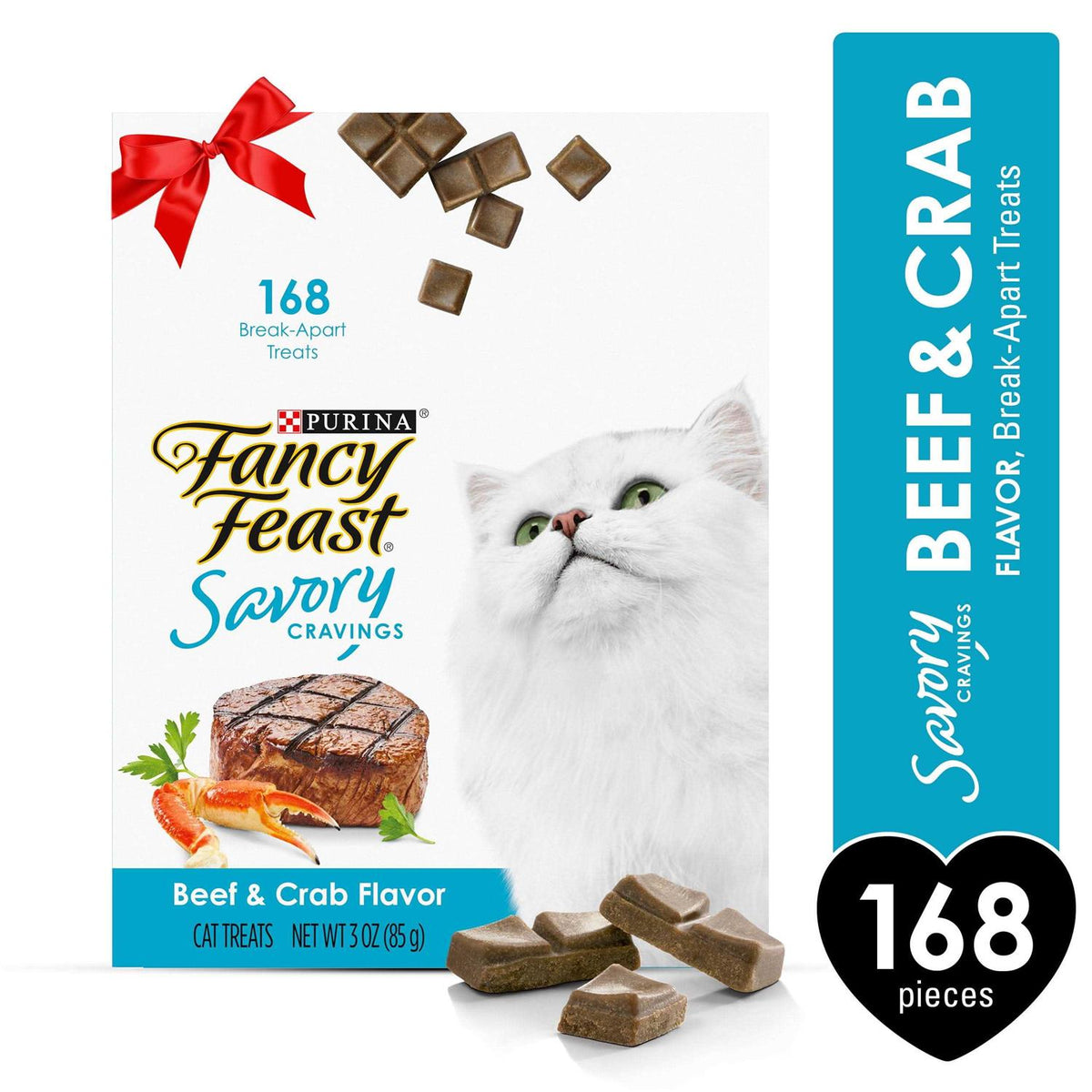 Limited Ingredient Beef & Crab Flavor Cat Treats J342914