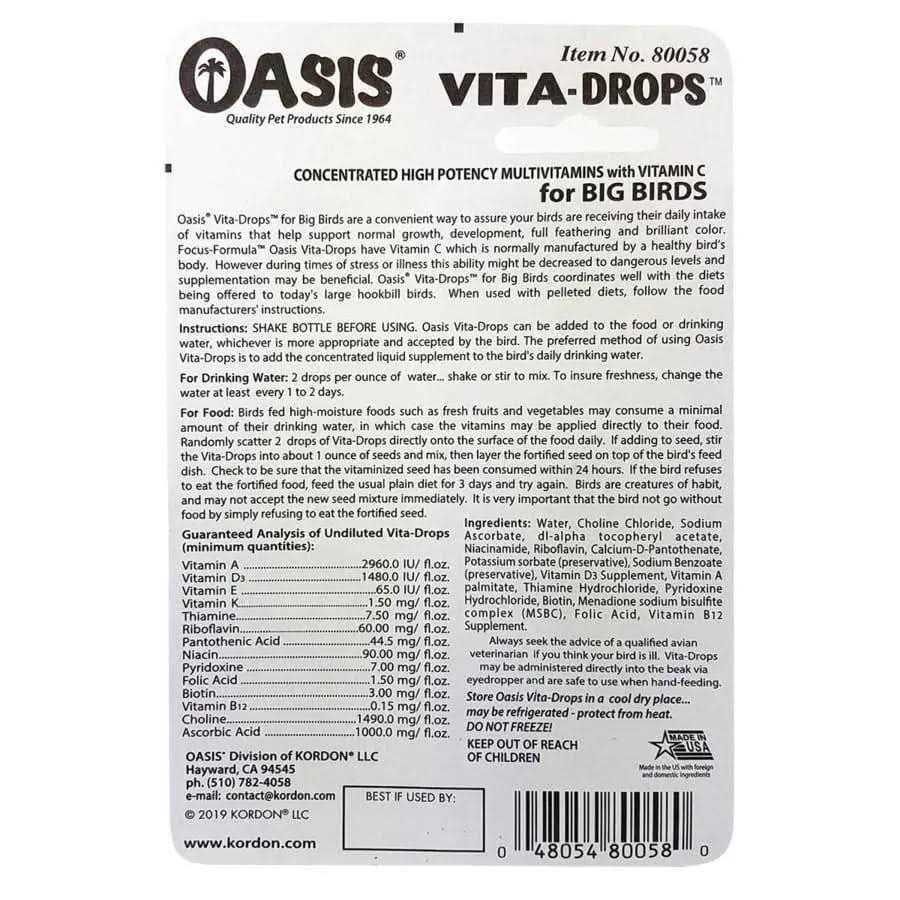 Vita-Drops for Big Birds K750511