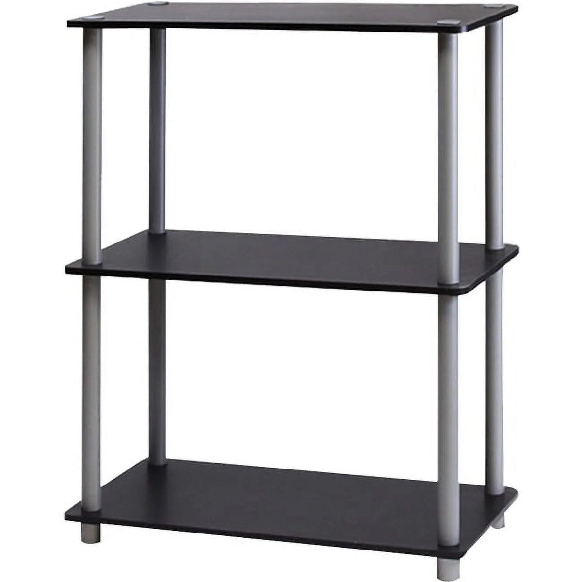 3-Tier Dark Cherry Shelf Display Rack Q3880