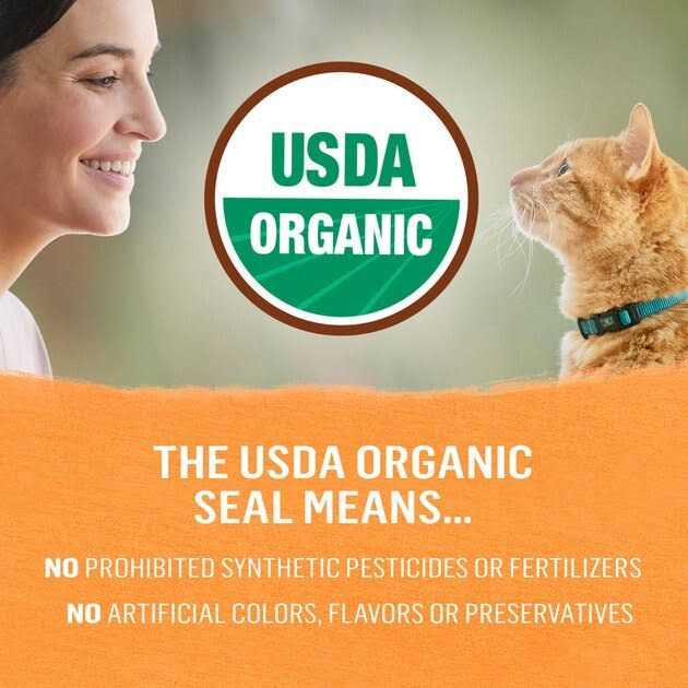 Organic Chicken & Carrot Recipe Pate Cat Food T25786