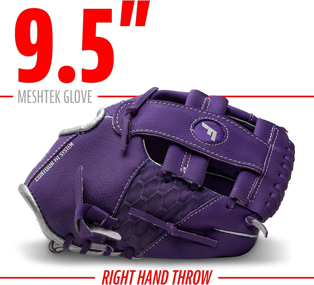 Kids Baseball Glove + Ball Set 9.5 Inch D977741