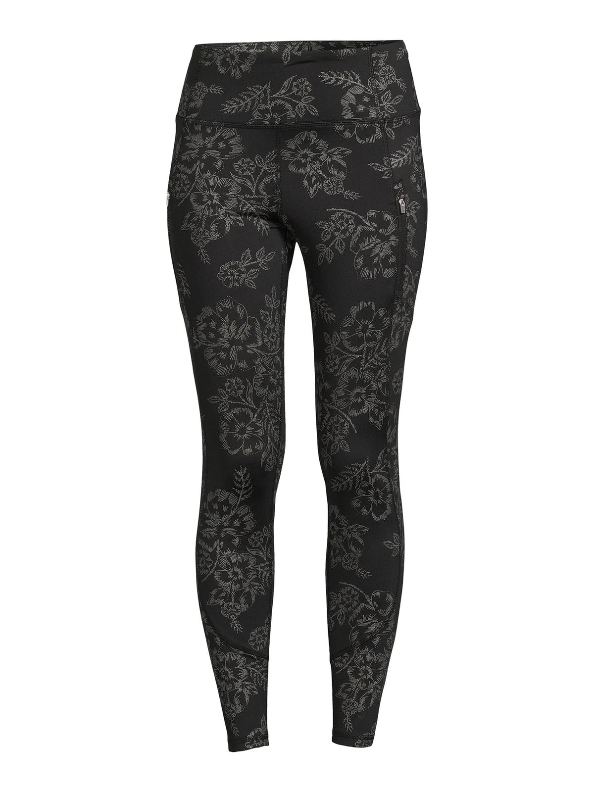 Brushed Leggings with Zipper Pockets S71358