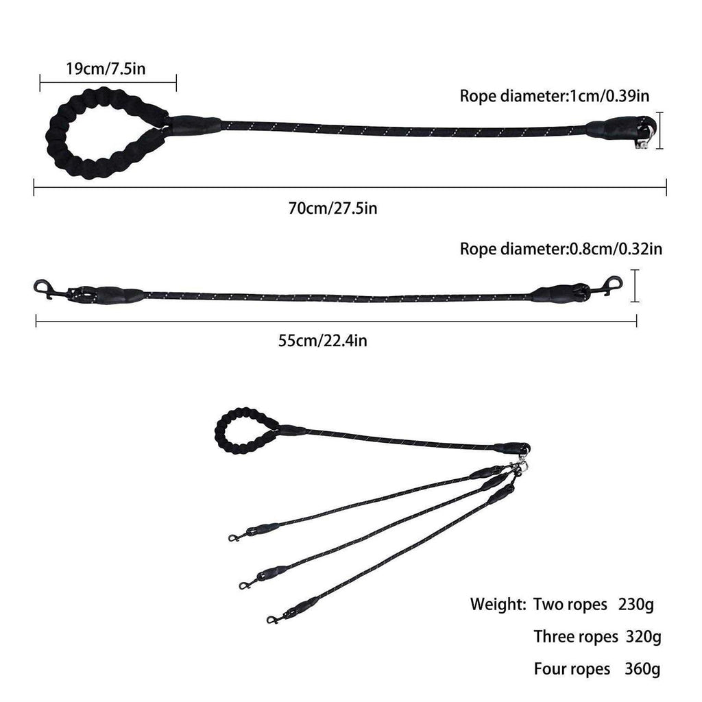 No Tangle Nylon Dog Leash V2081