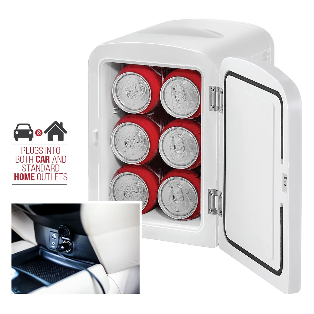 Portable 4L Mini Fridge Black L942