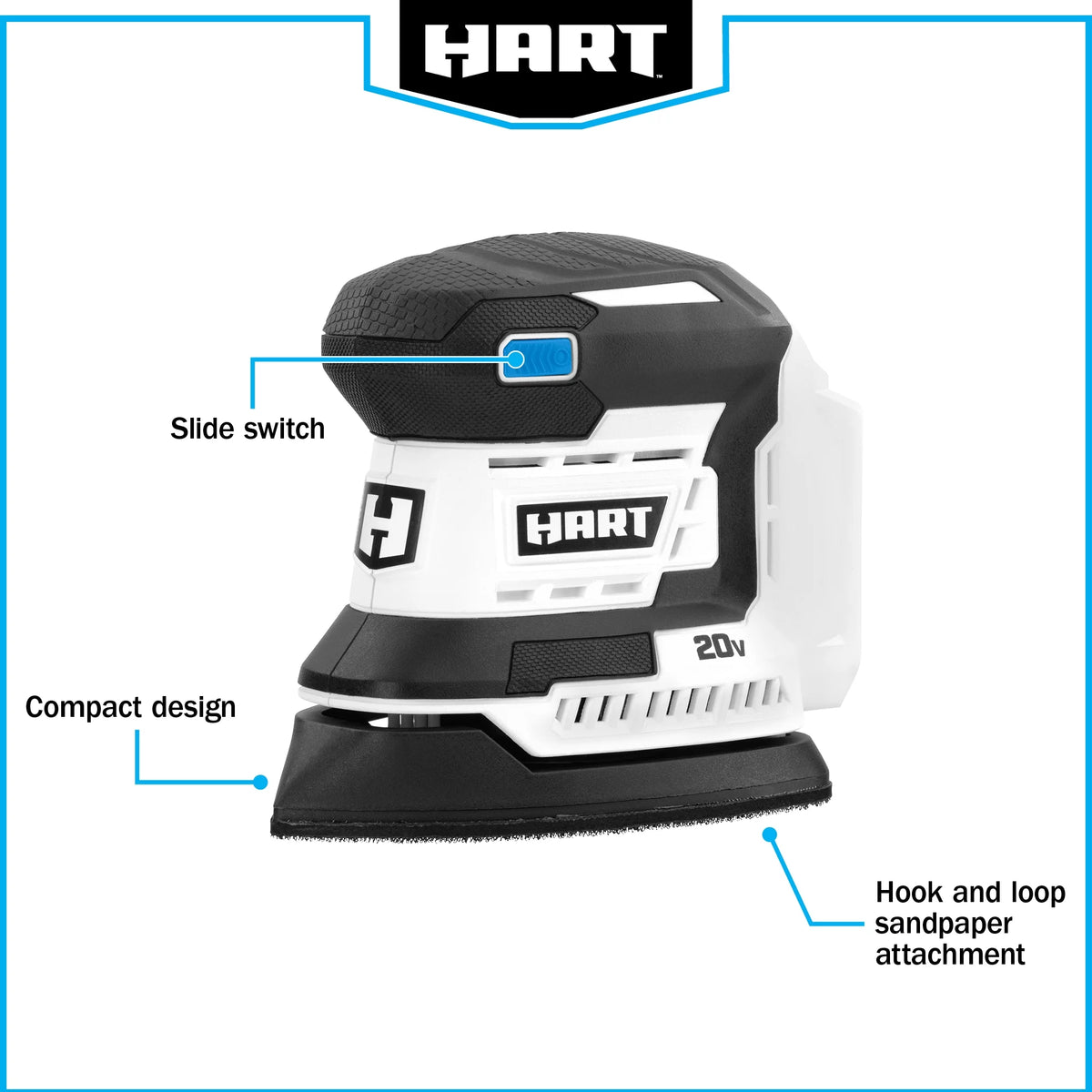 Cordless Detail Sander T28983