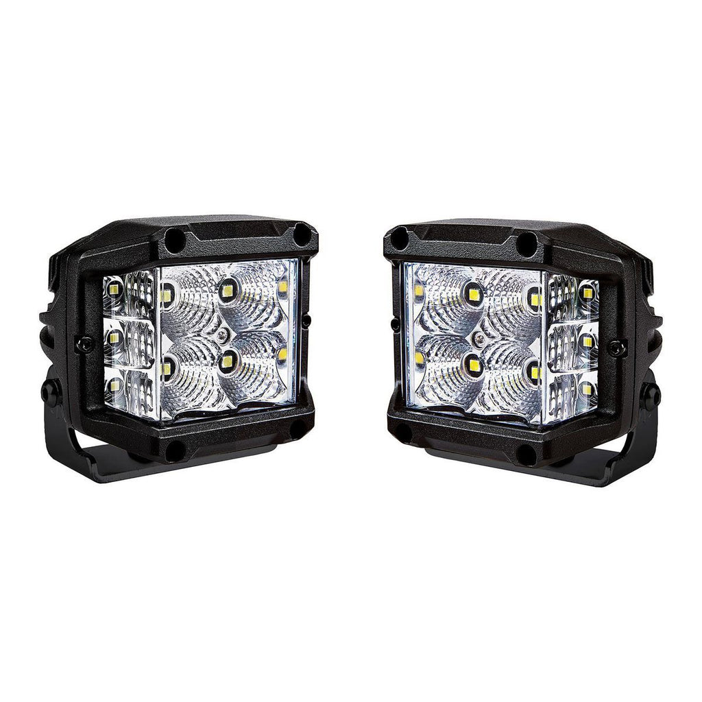 3 in. LED Flood with Sidelight, Pair A2343