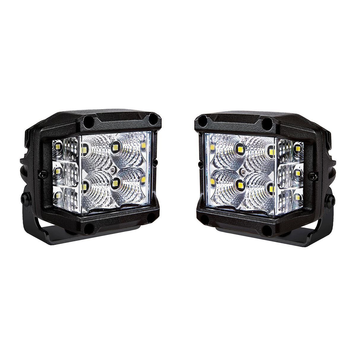3 in. LED Flood with Sidelight, Pair A2343