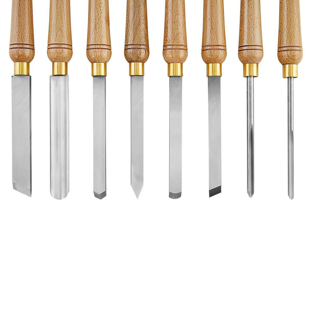 Wood Lathe Chisel Set, 8-Piece Z6089