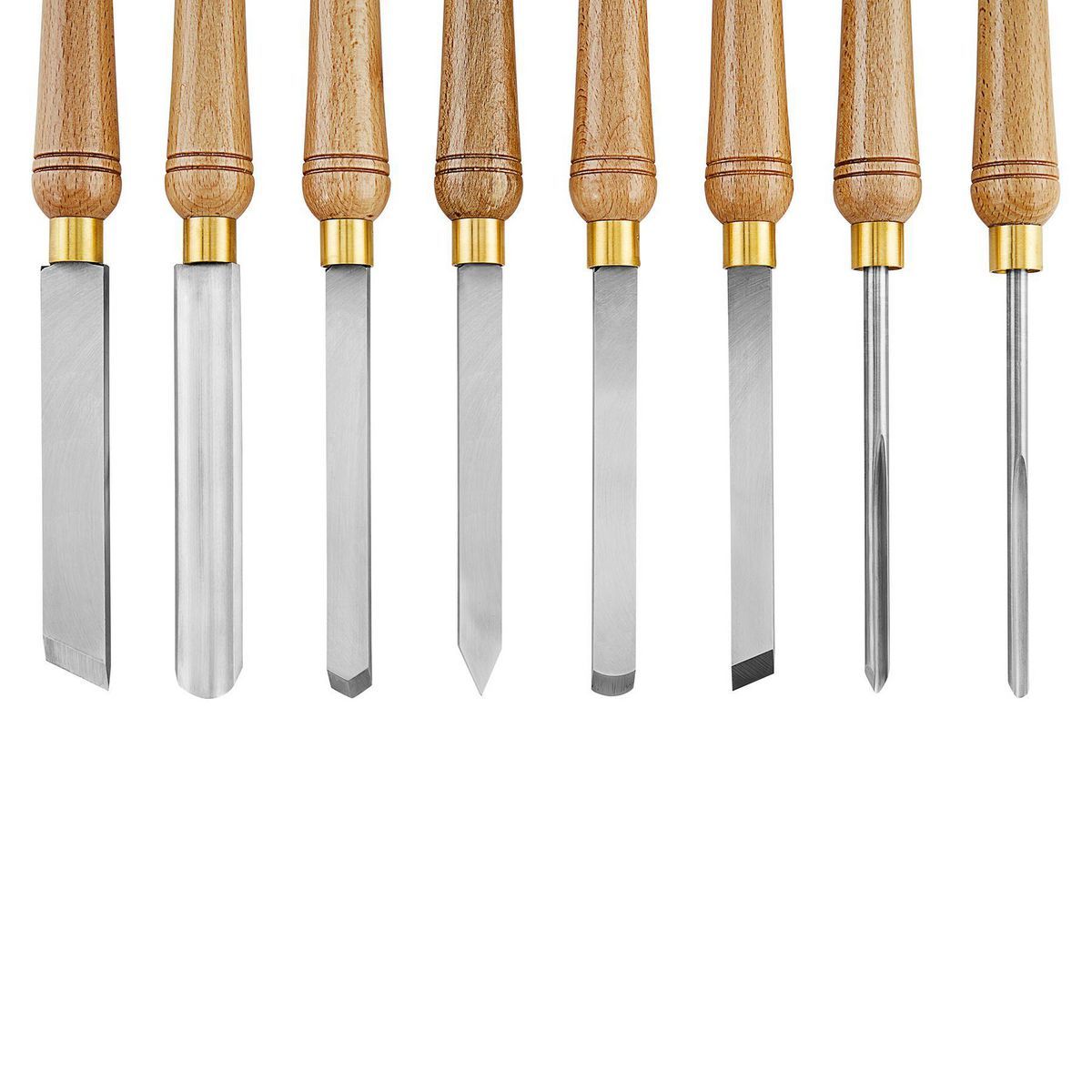 Wood Lathe Chisel Set, 8-Piece Z6089